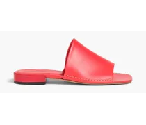 TOD'S Leather mules - Red Red