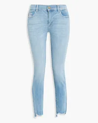 DL1961  Florence cropped mid-rise skinny jeans - Blue Blue