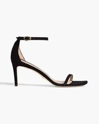 Stuart Weitzman Suede sandals - Black Black