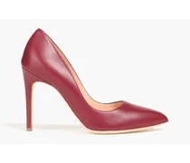Malory leather pumps - Red