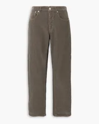 Fortela John cotton-corduroy straight-leg pants - Neutral Neutral