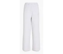 Cotton-fleece track pants - Gray