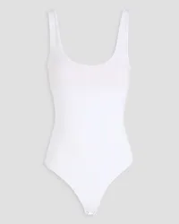 Enza Costa Stretch-jersey bodysuit - White White