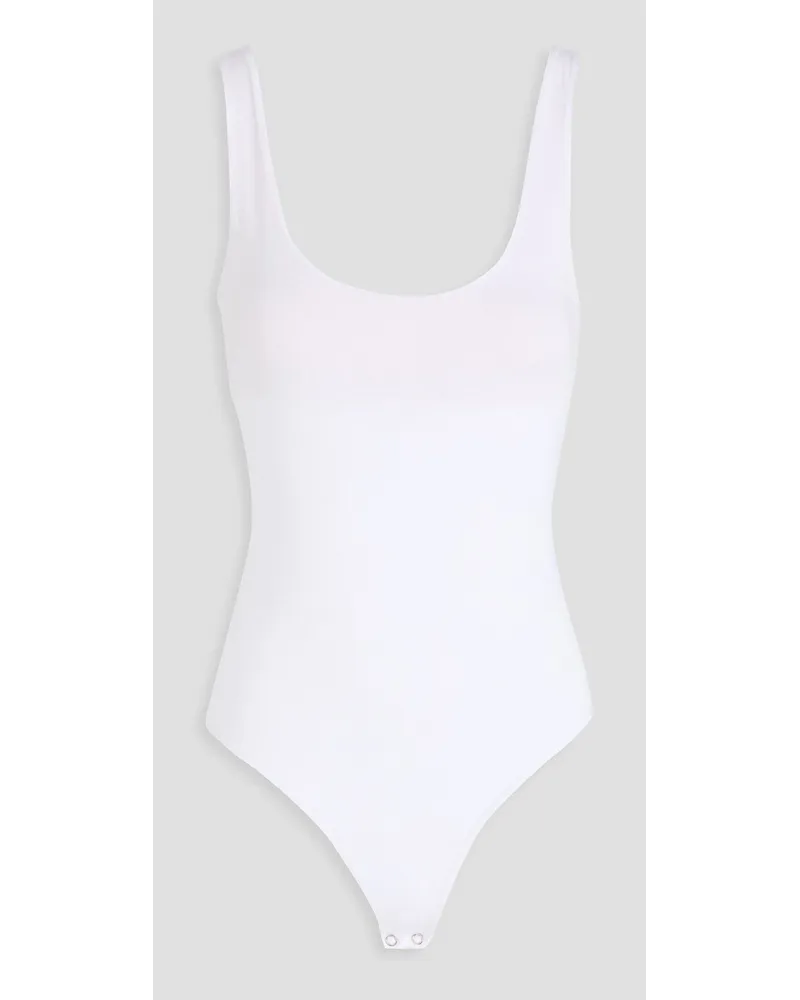 Enza Costa Stretch-jersey bodysuit - White White