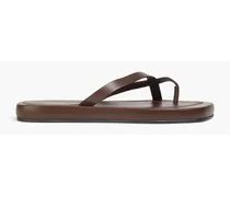 Le Montauk leather sandals - Brown
