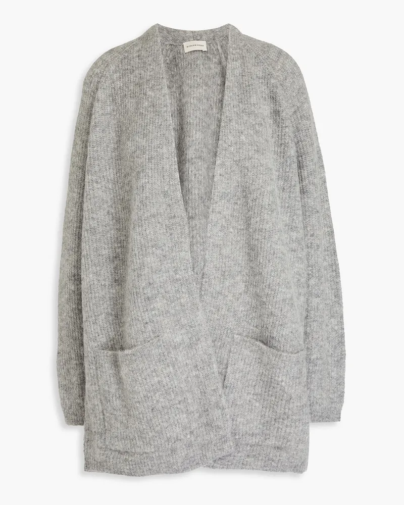 By Malene Birger Mélange knitted cardigan - Gray Gray