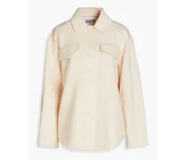 Gaya wool-blend jacket - White