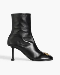 Balenciaga Groupie leather ankle boots - Black Black