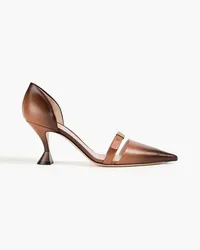 Giorgio Armani Dégradé leather pumps - Brown Brown