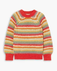 DÔEN Field striped alpaca-blend sweater - Multicolor Multicolor