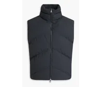 Trait quilted shell vest - Gray