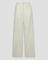 Giuliva Heritage Collection The Janice wool-twill straight-leg pants - White White