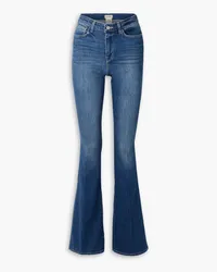 L'Agence Mid-rise flared jeans - Blue Blue