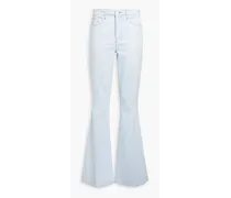 Mid-rise flared jeans - Blue