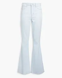 L'Agence Mid-rise flared jeans - Blue Blue