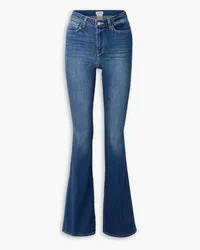 L'Agence Bell high-rise flared jeans - Blue Blue