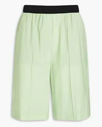 Loulou Studio Lamay wool shorts - Green Green