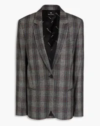 Paul Smith Prince of Wales checked woven blazer - Gray Gray