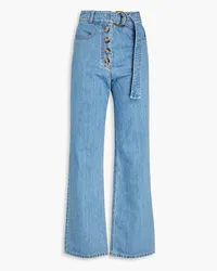 REJINA PYO Emily high-rise wide-leg jeans - Blue Blue