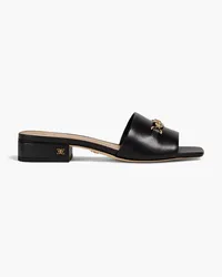 Sam Edelman Embellished leather mules - Black Black