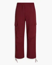 adidas French cotton-terry drawstring sweatpants - Burgundy Burgundy