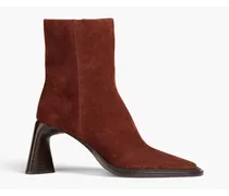 Booker 85 suede ankle boots - Brown