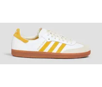 Samba leather and suede sneakers - White