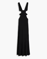 Retrofête Chrissy cutout jersey maxi dress - Black Black