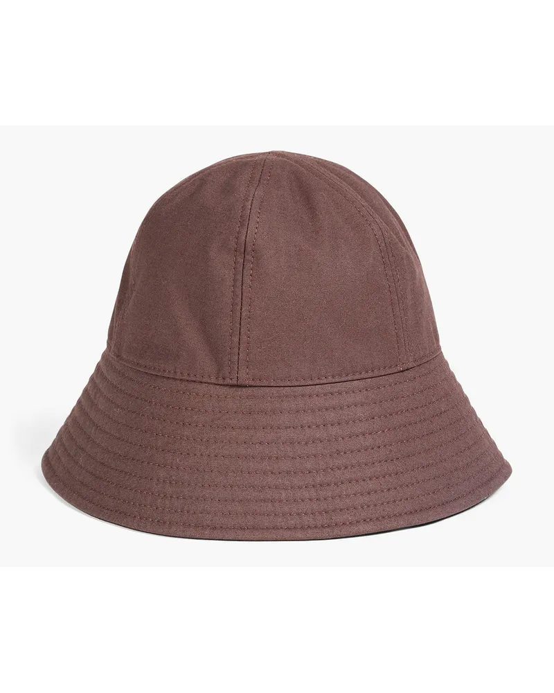 Jil Sander Cotton bucket hat - Brown Brown