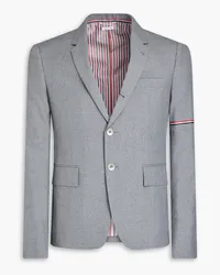 Thom Browne Wool-blend blazer - Gray Gray