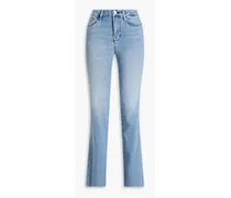 Le Mini Boot mid-rise bootcut jeans - Blue