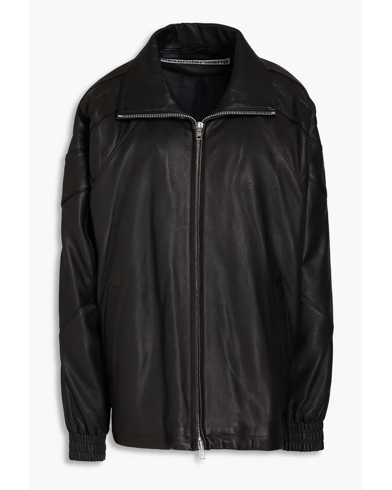 Alexander Wang Leather jacket - Black Black