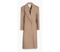 Wool-blend coat - Neutral