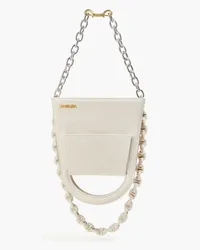 Jacquemus L'envers canvas shoulder bag - Gray Gray