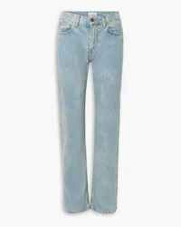 Haikure Cleo high-rise straight-leg jeans - Blue Blue