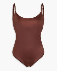 Form and Fold D-G The One underwired swimsuit - Brown Brown