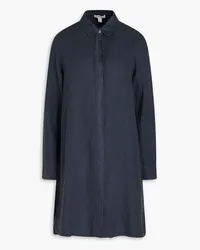 James Perse Linen mini shirt dress - Blue Blue