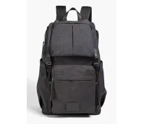 Twill backpack - Gray - OneSize