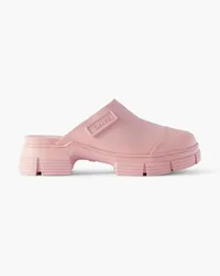 Ganni Rubber mules - Pink Pink