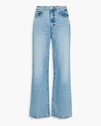 Frame Denim Le Jane high-rise wide-leg jeans - Blue Blue