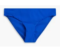 BONDI BORN Nadia mid-rise bikini briefs - Blue Blue