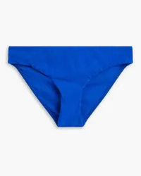 BONDI BORN Nadia mid-rise bikini briefs - Blue Blue