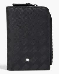 Montblanc Textured-leather cardholder - Black Black