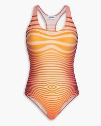 Jean Paul Gaultier Morphing printed swimsuit - Pink Pink