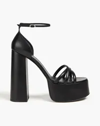 Altuzarra Leather platform sandals - Black Black