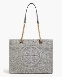 Tory Burch Elle bouclé tote - Gray Gray