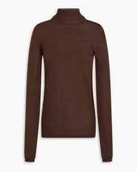 Rick Owens Cashmere turtleneck sweater - Brown Brown