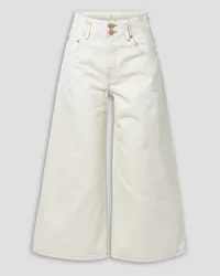 Ulla Johnson The Yvette high-rise wide-leg jeans - White White