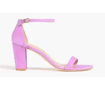 Suede sandals - Purple