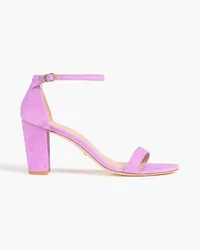 Stuart Weitzman Suede sandals - Purple Purple